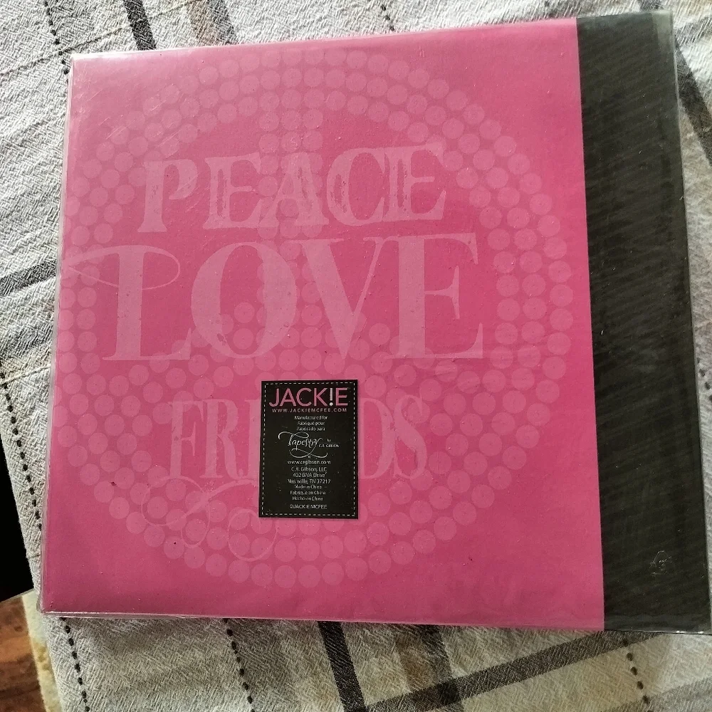 Tapestry By C.R. Gibson Complete‎ Scrapbook Peace Love Friends